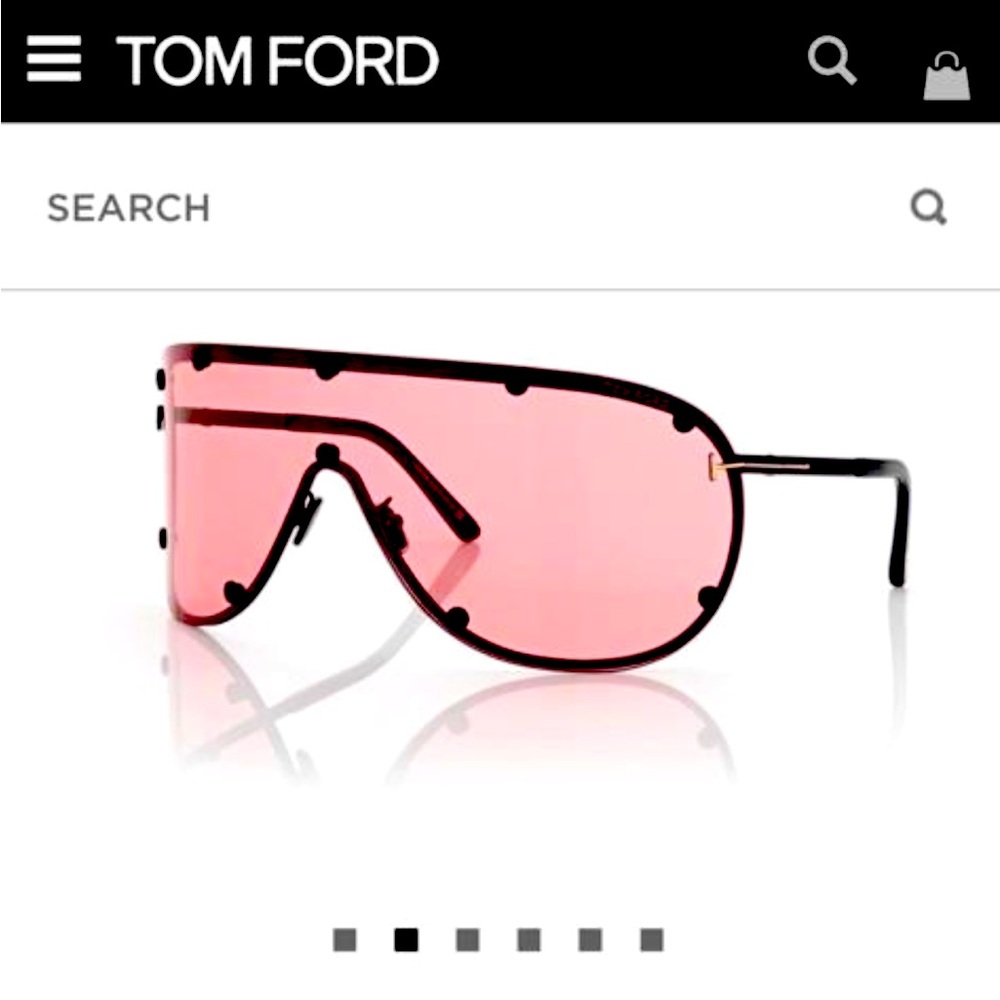 Tom ford Kyler Sunglasses in Pink, come with the case and the box